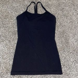 SOLD. Black lulu tank